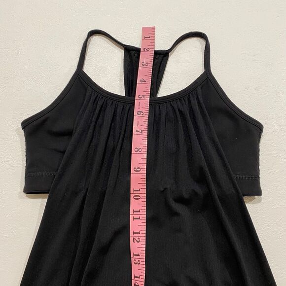 Lululemon No Limits Tank Top Black Women’s Small | Built-In Bra Yoga Run Strappy - Picture 4 of 6